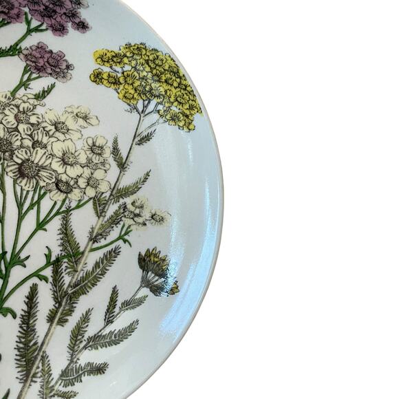 Set of 3 Bloomingville Floral Botanical 8.25" Appetizer Salad Plates - Picture 10 of 16